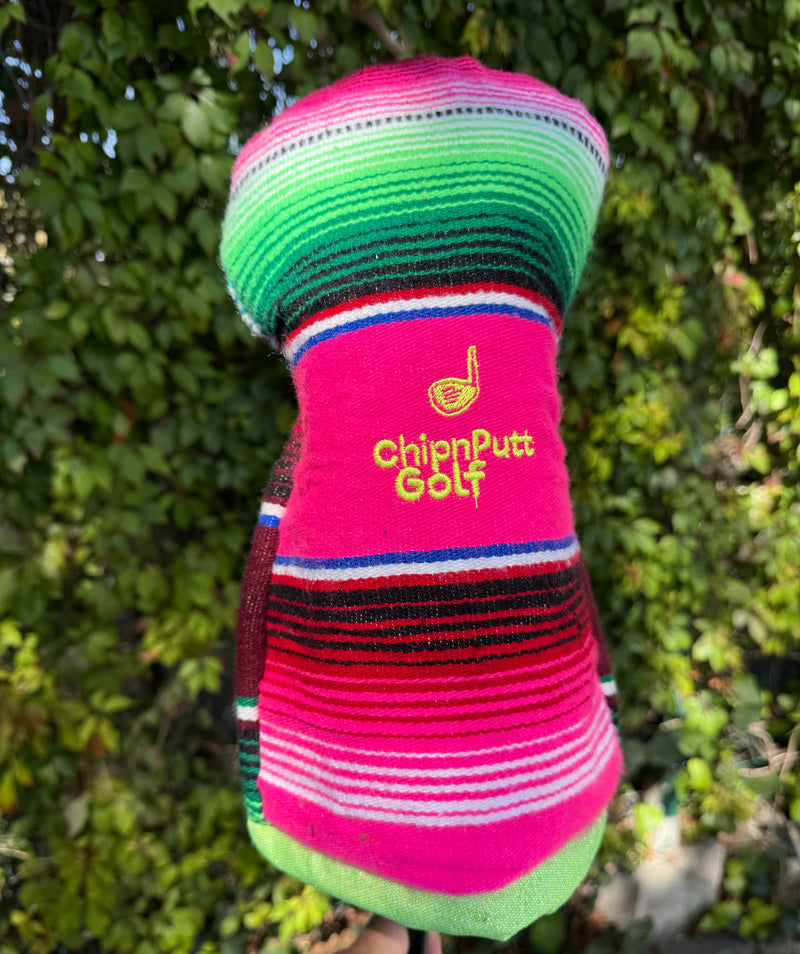 Chipnputt handmade Mexican Serape Driver Embroidered Headcover (Color & embroidery might vary each one is unique!) Brand New! 🇲🇽