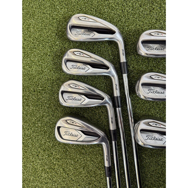 🔥Titleist AP1 718 Iron Set 4-P, Steel NS Pro Nippon, Stiff Flex ,Excellent!🔥