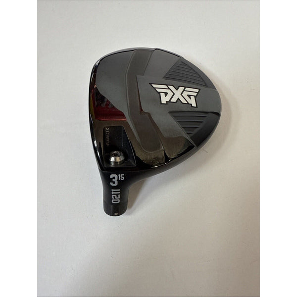 Pxg 2021 0211 15* #3 Fairway Wood Club Head Only, LEFT handed, excellent! ⛳️🔥