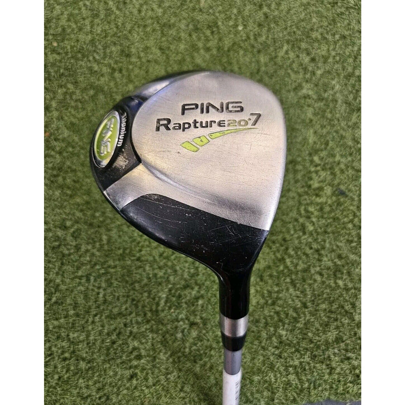 Ping Rapture 7 Wood ~ Men's Soft Regular ( Senior Flex ) Graphite Shaft ~ 20*