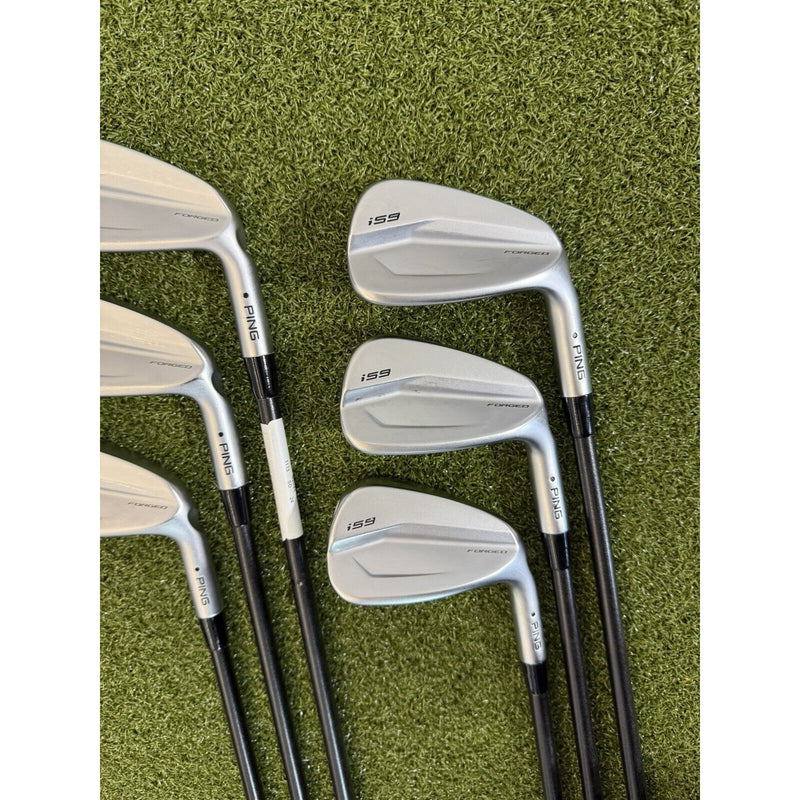 🔥PING i59 IRONS 5-PW Upgraded With LA GOLF GRAPHITE ,REGULAR FLEX, Excellent🔥