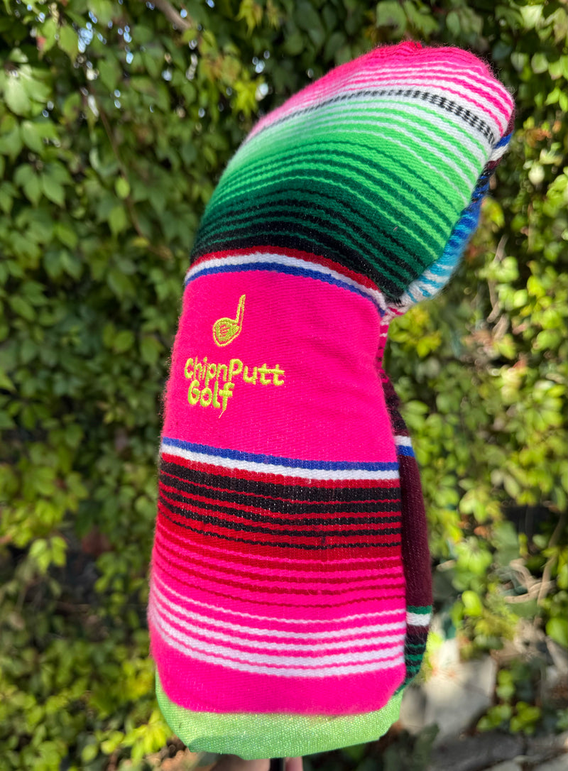 Chipnputt handmade Mexican Serape Driver Embroidered Headcover (Color & embroidery might vary each one is unique!) Brand New! 🇲🇽