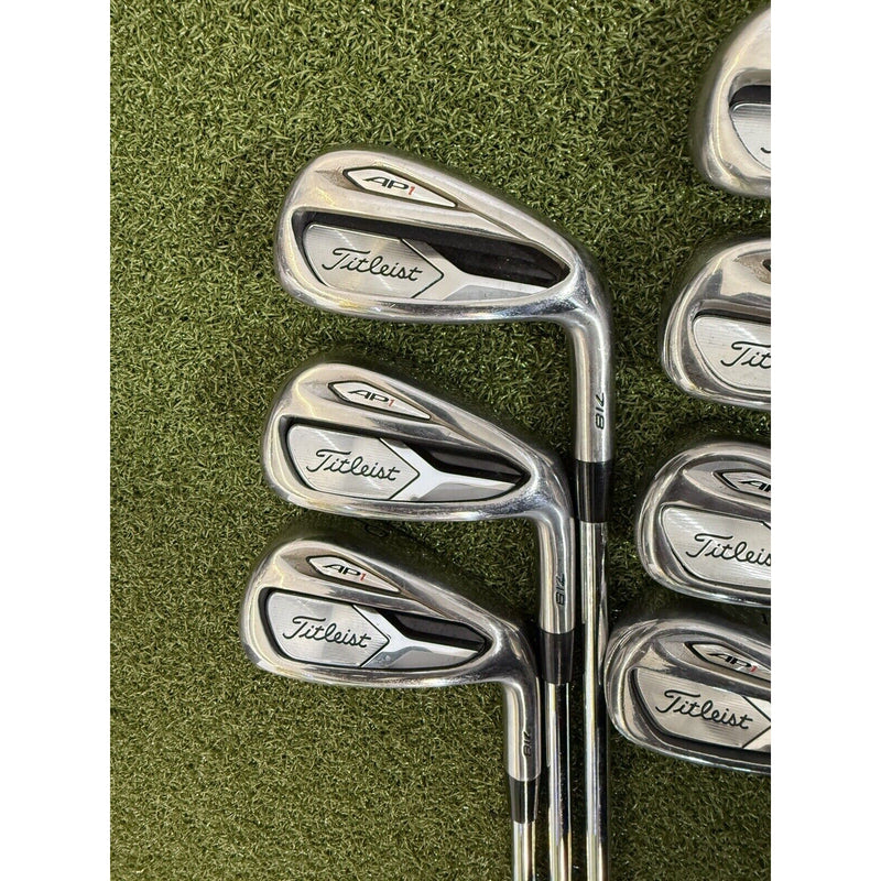 🔥Titleist AP1 718 Iron Set 4-P, Steel NS Pro Nippon, Stiff Flex ,Excellent!🔥