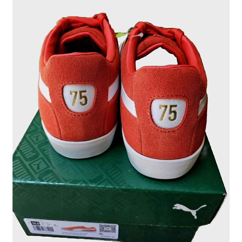 🔥New in Box 75th Anniversary PUMA FUSION SUEDE GOLF SHOES, DS,RED,PUMA, Sz 10.5