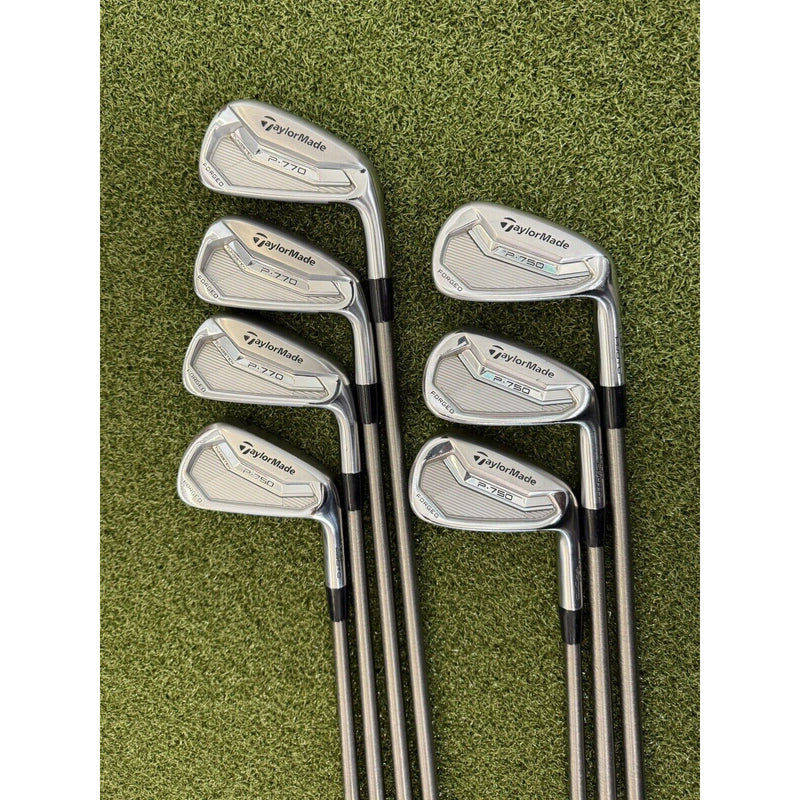 Taylormade p750 tour proto 4-PW Combo Iron Set, SteelFiber FC115 CW F5 (X Stiff)