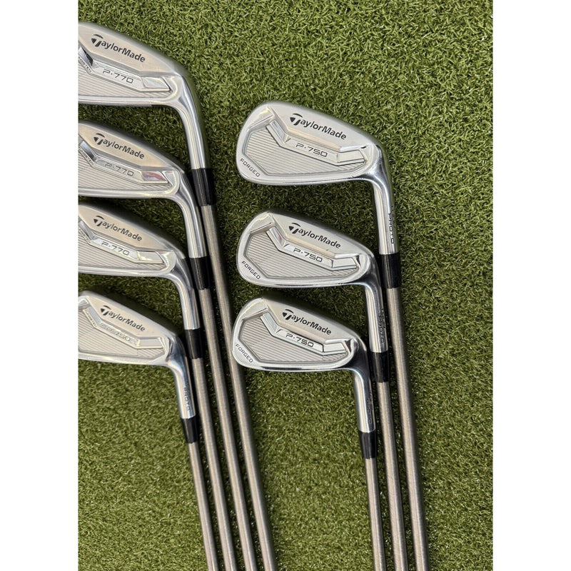 Taylormade p750 tour proto 4-PW Combo Iron Set, SteelFiber FC115 CW F5 (X Stiff)