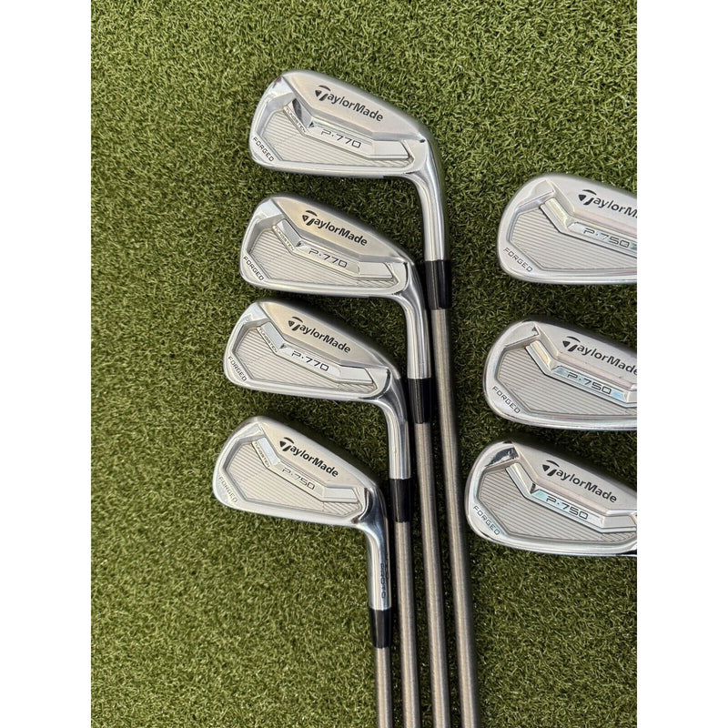 Taylormade p750 tour proto 4-PW Combo Iron Set, SteelFiber FC115 CW F5 (X Stiff)