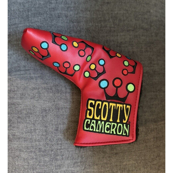 Scotty Cameron Custom Shop "Red Mini Crowns" Blade Headcover, Gallery, New🔥