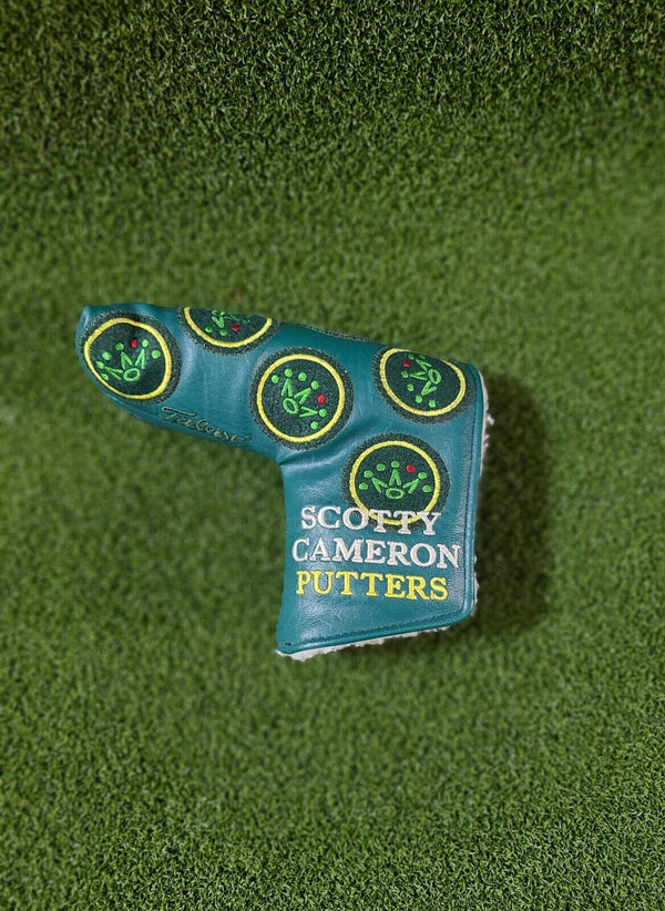 Scotty Cameron 2012 Georgia Dancing Crowns Green Blade Headcover- Excellent!