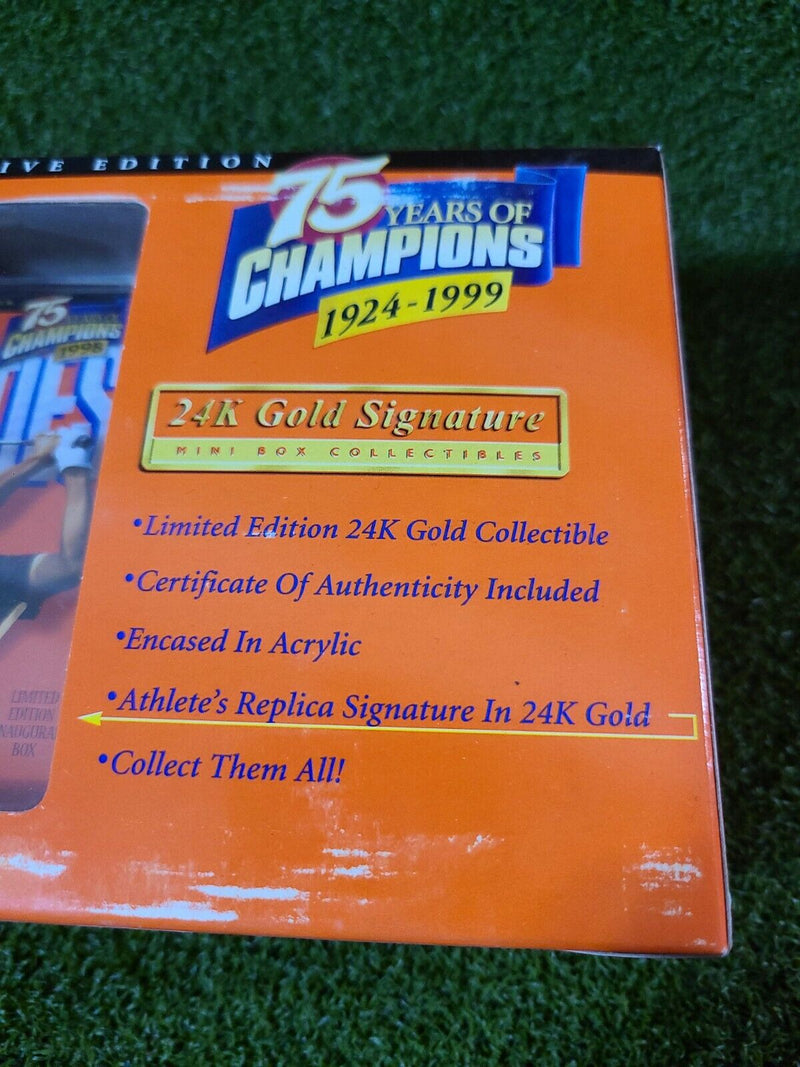 Tiger Woods WHEATIES MINI BOX Commemorative Edition 1999  75 YEARS OF CHAMPIONS