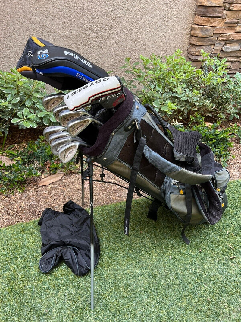 Tommy Armour Complete Golf Set, Regular, 845s Irons,TM/CAL Woods,Putter,Bag-Good