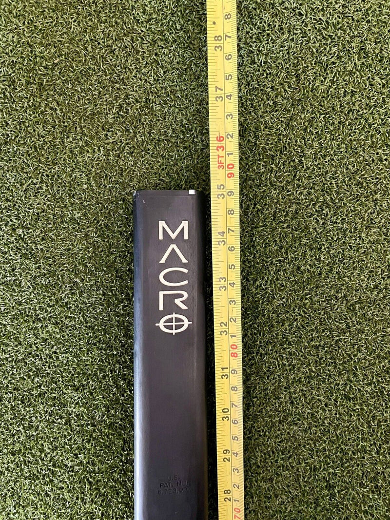RARE Macro Golf 303 SS Poly Face Putter, RH, 35" Center Shaft & Stock Grip-Great